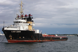 Offshore service ship