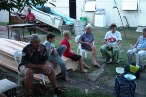 Sundowners in Madang